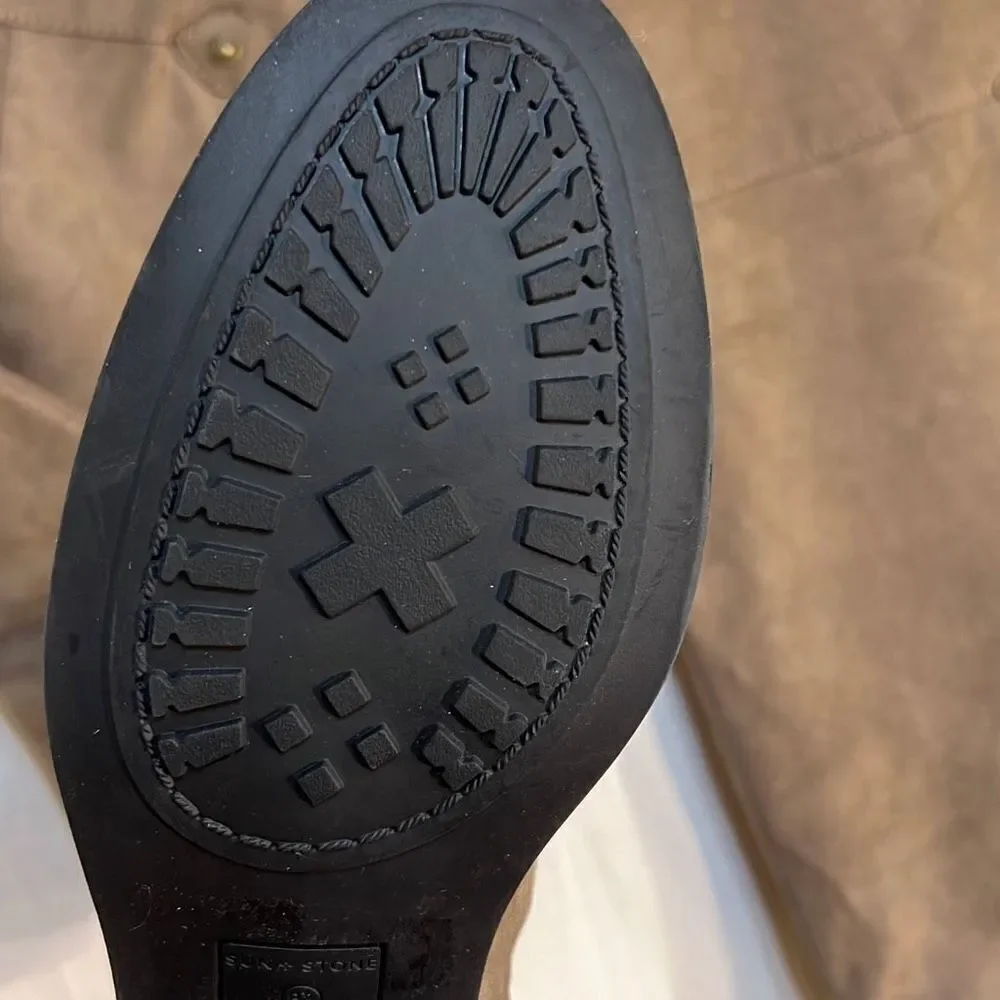 Sun + Stone Allicce Over-The-Knee‎ Boots Micro Women's US 8.5