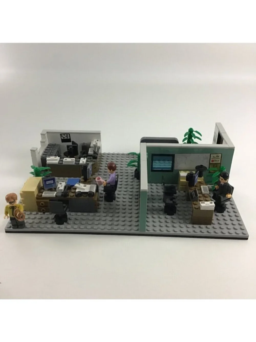 NBC The Office Dunder Mifflin Scranton Branch Construction Set Minifigures 99%