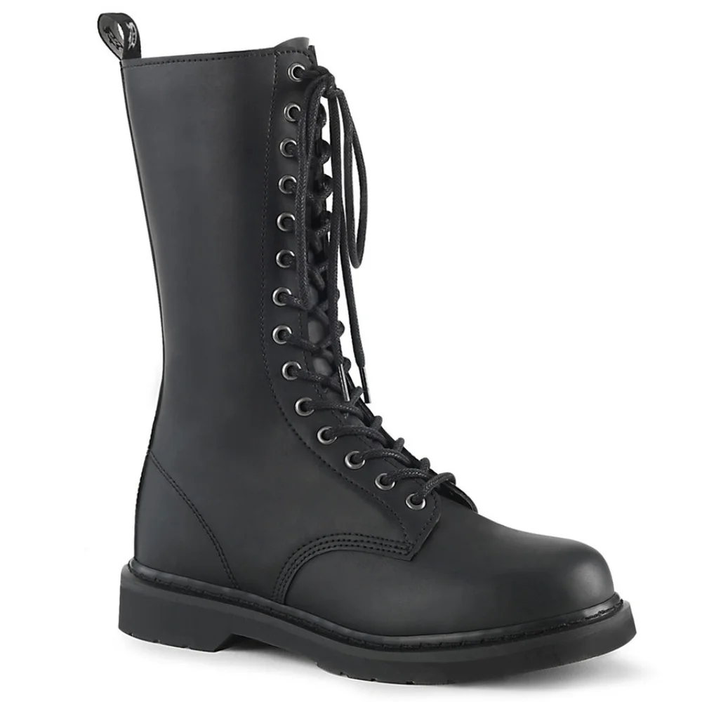NEW Mens Demonia Bolt‎ 300 Black Combat Boots Size 13