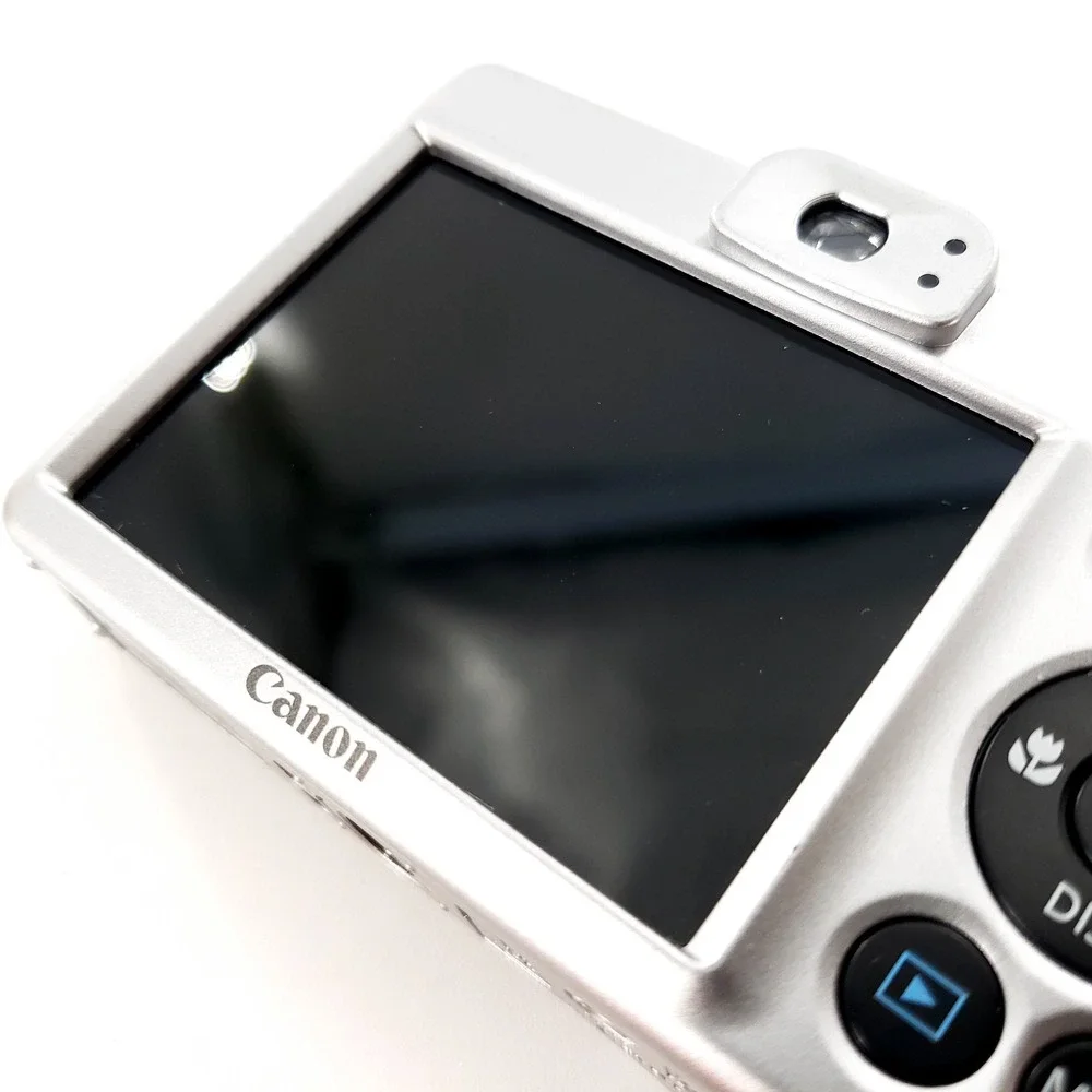 Canon PowerShot A1300 16.0MP Digital Camera Silver w/ Memory Card & Box Tested