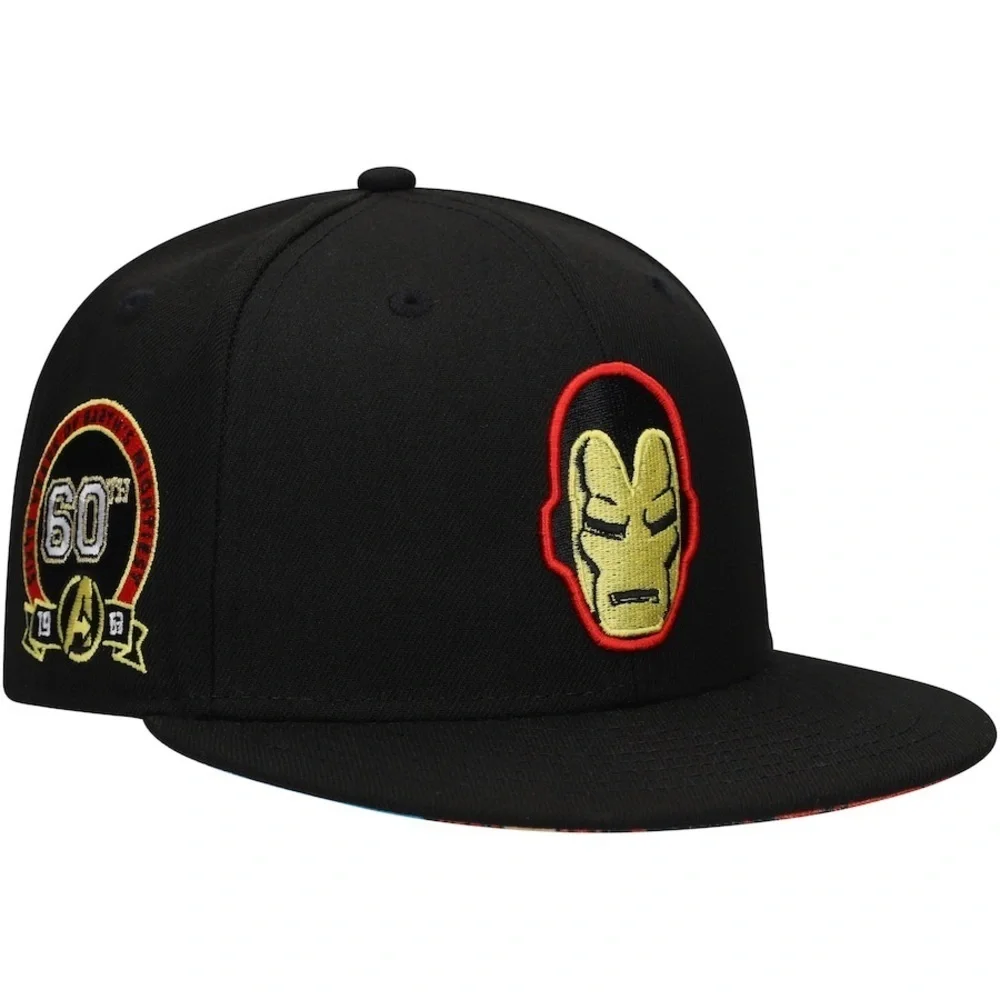 Marvel Iron Man Black Cap youth