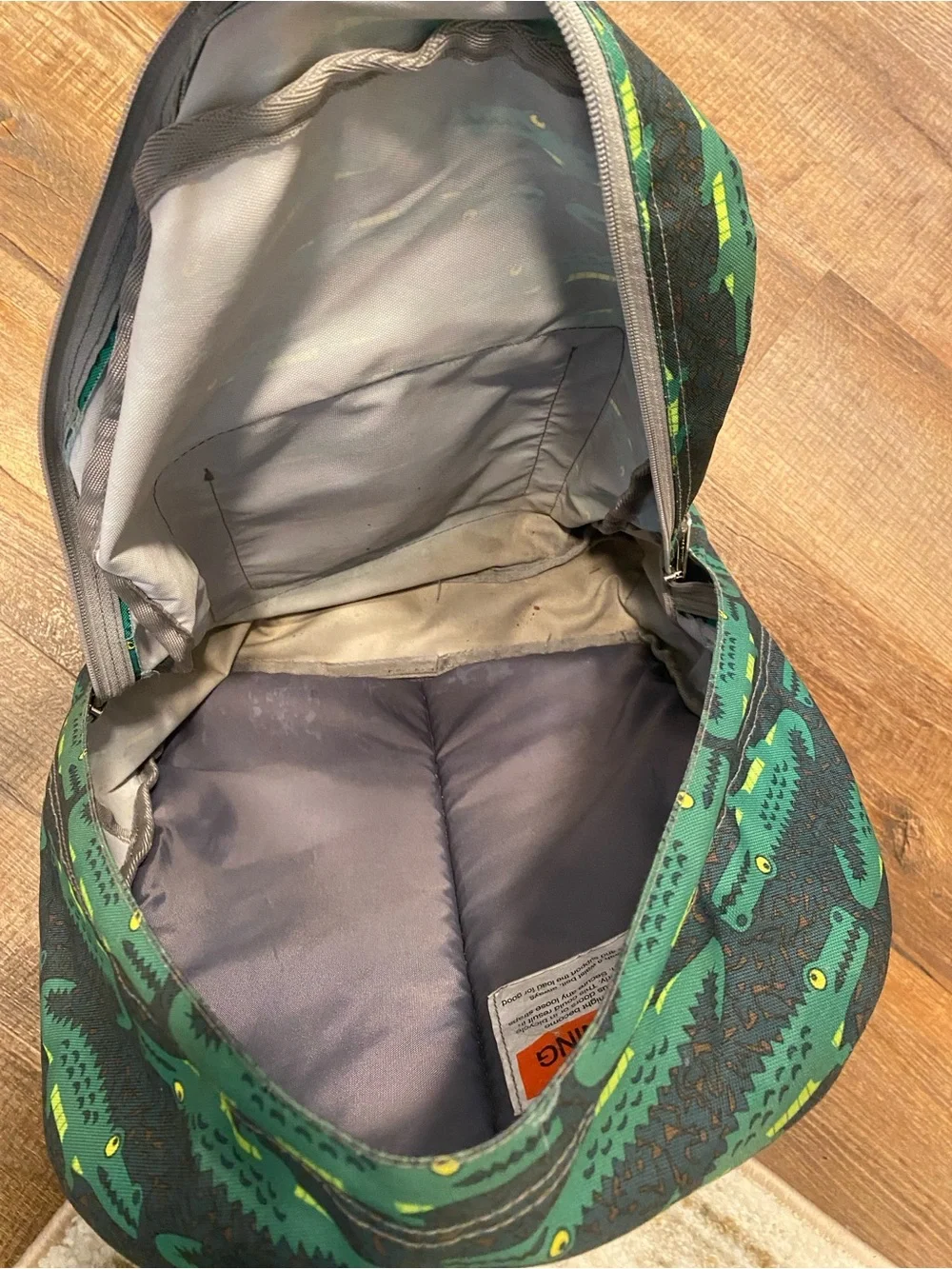 L.L. Bean fun crocodile