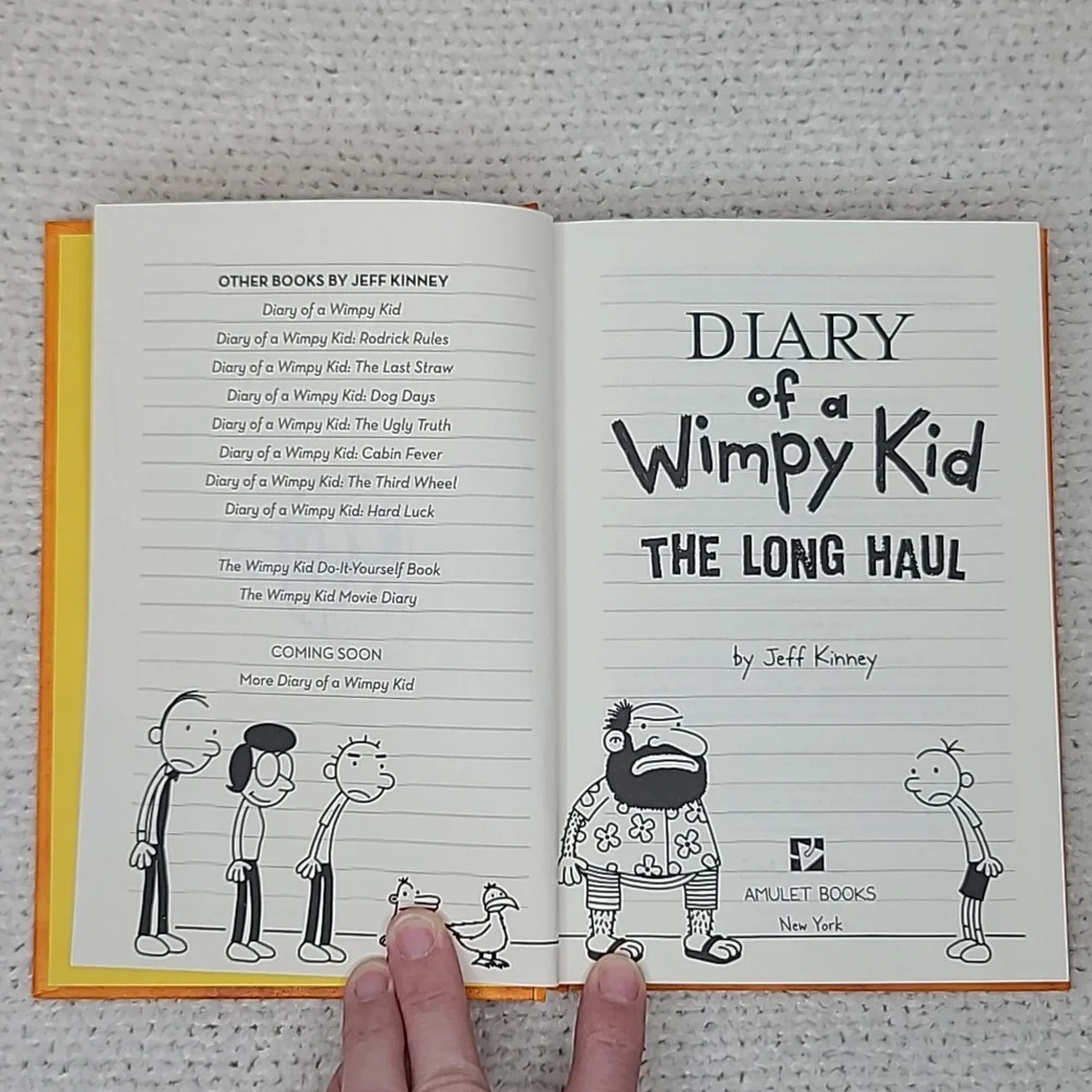Amulet Books diary wimpy