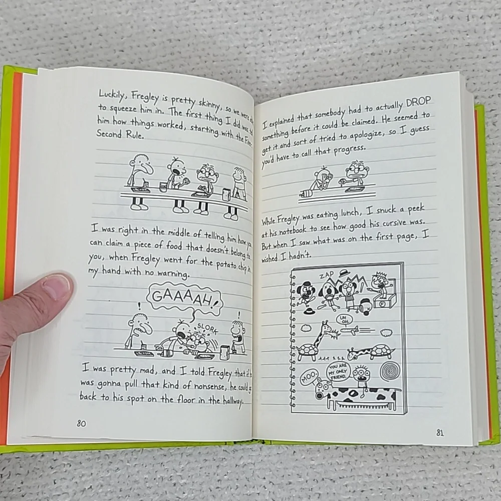 Amulet Books diary wimpy