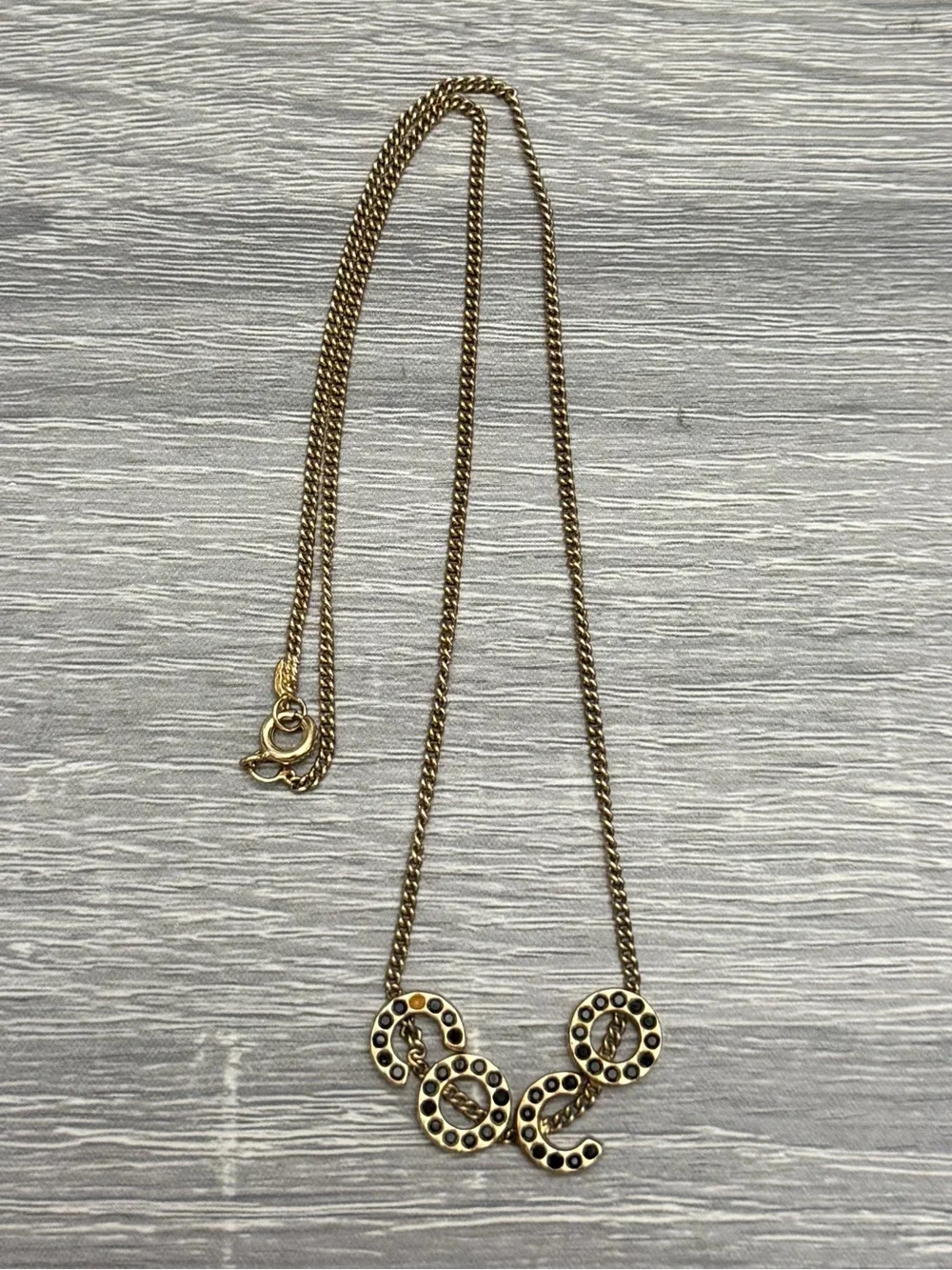 J518 Coco Chanel Necklace w/ COA