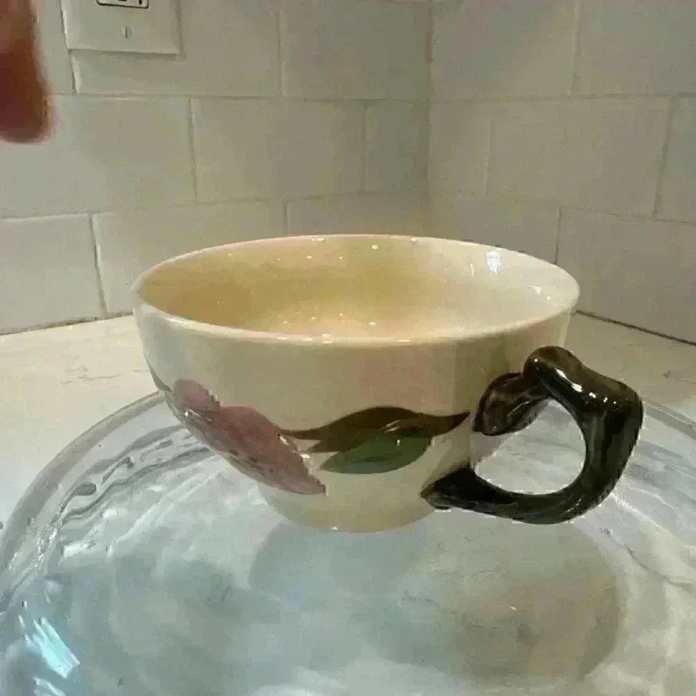 VINTAGE FRANCISCAN DESERT ROSE CUP MADE IN USA