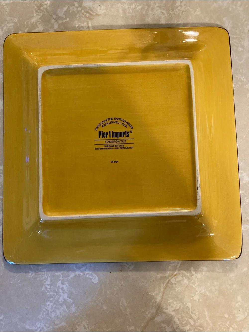 Pier 1 bright yellow