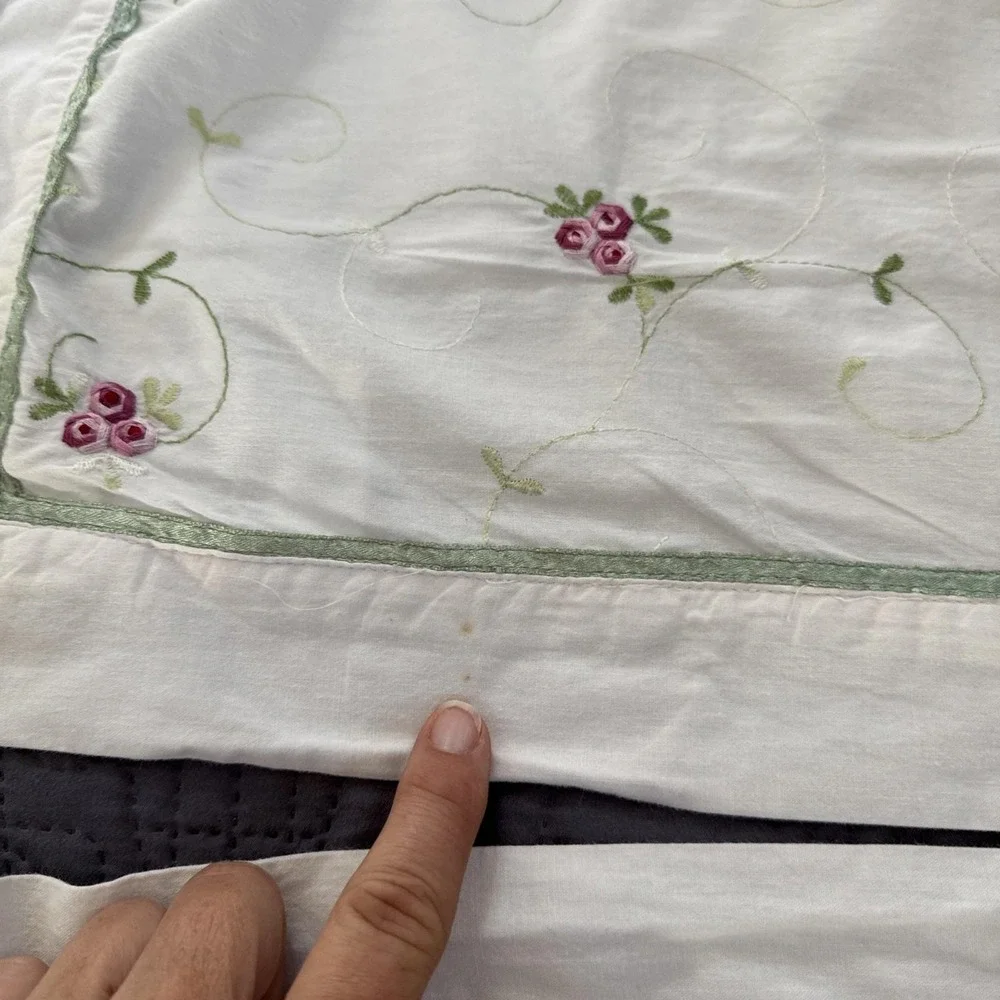 The Unbranded Brand each embroidered pillow