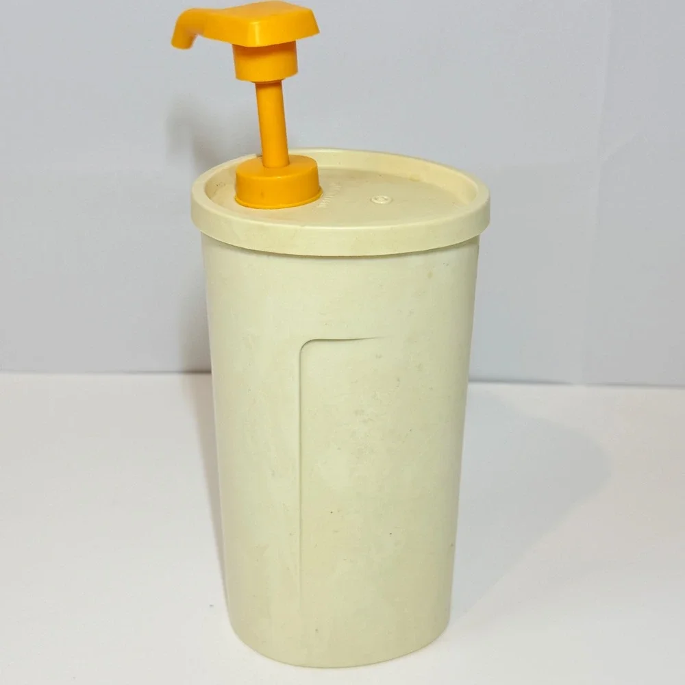 Tupperware vintage syrup