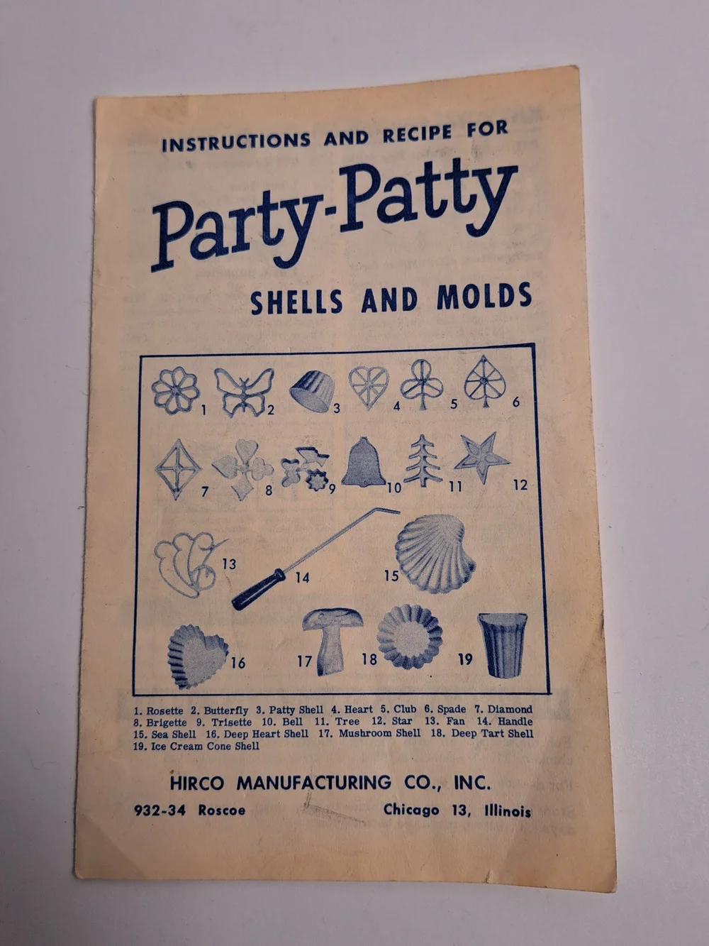 Hirco party patty