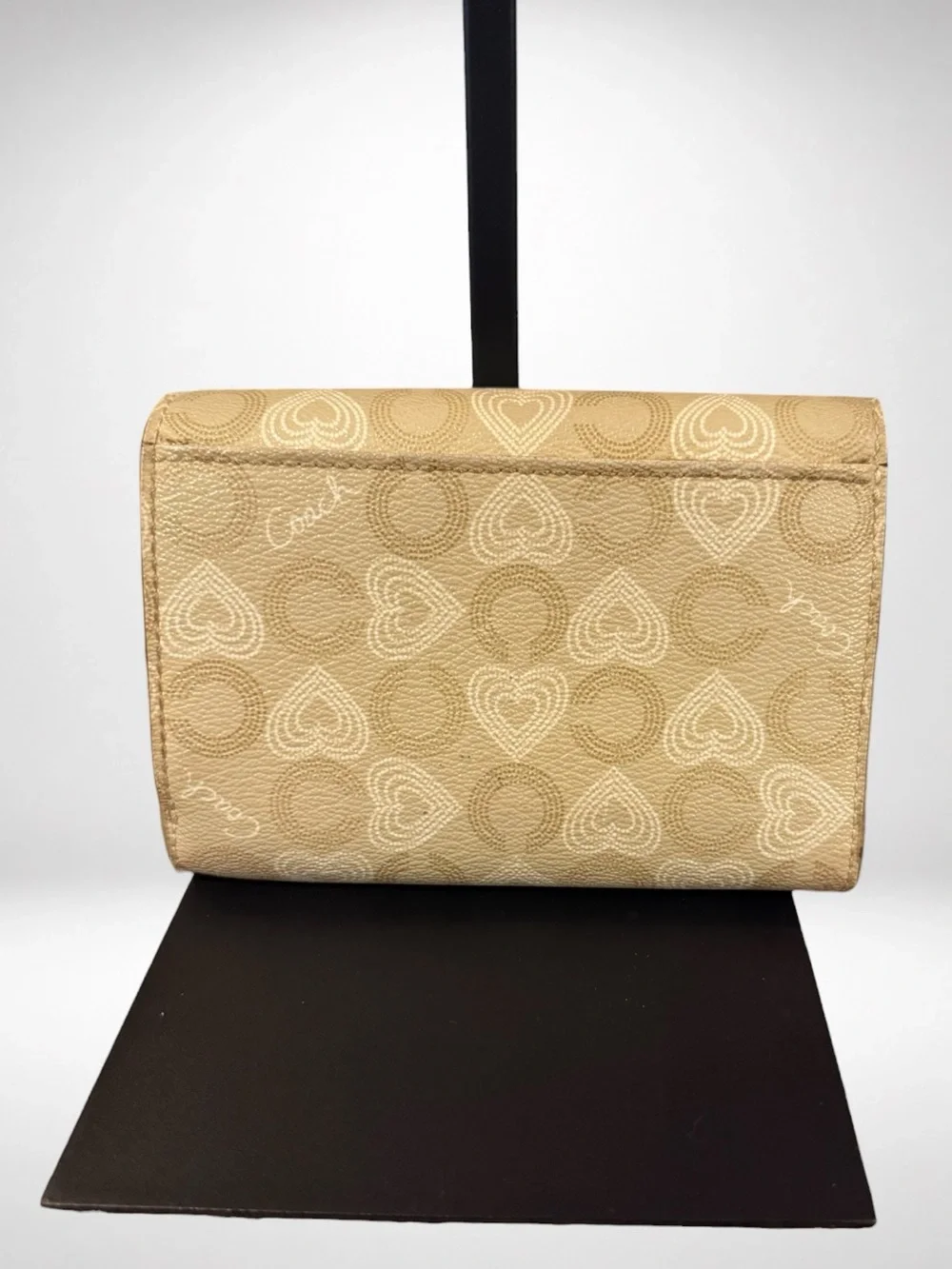 Coach signature trifold