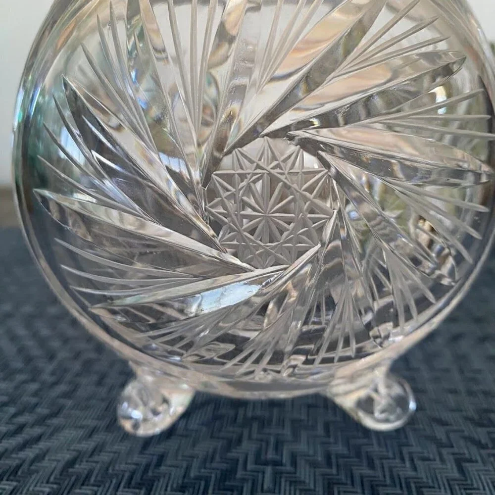 American Cut Crystal Corp. hand cut