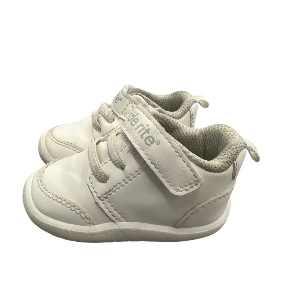 Munchkin by Stride Rite Mars Baby Walking Sneakers White Size 3‎