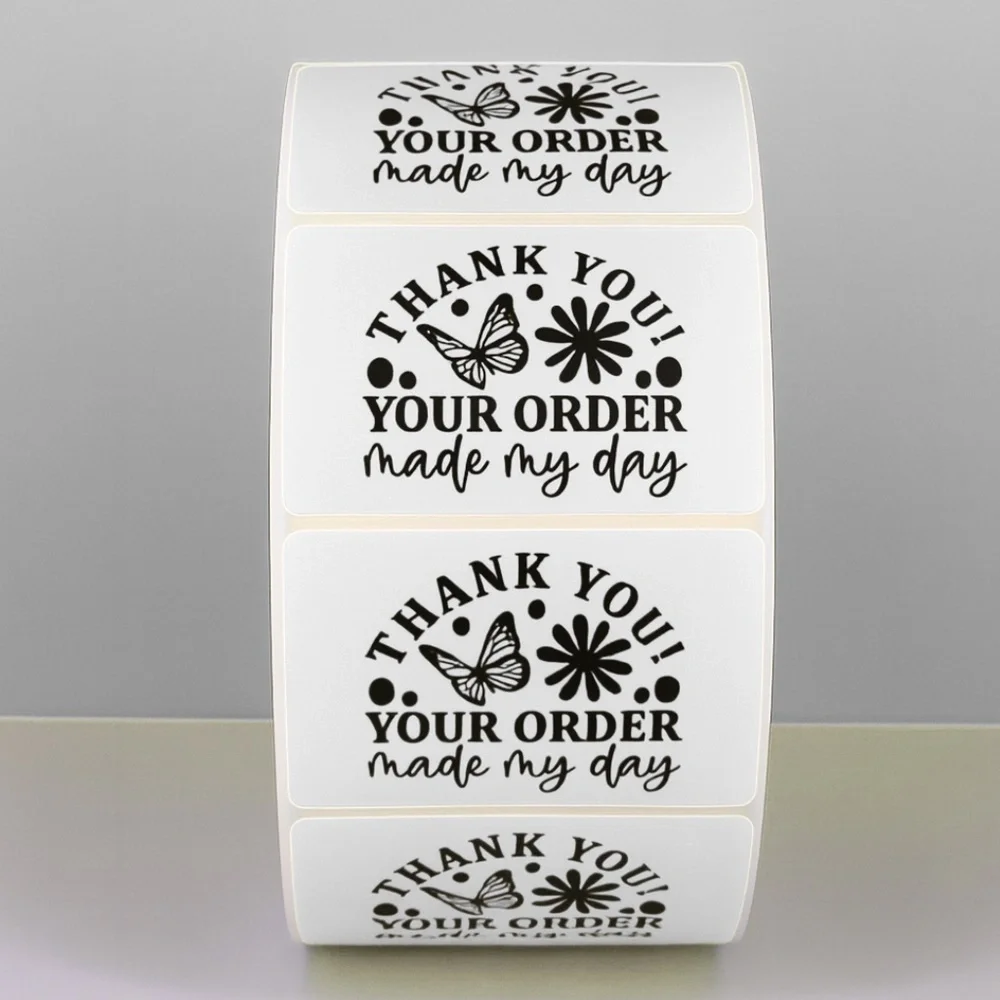 Thank you your order made my day | Cute Small Business Packaging Labels