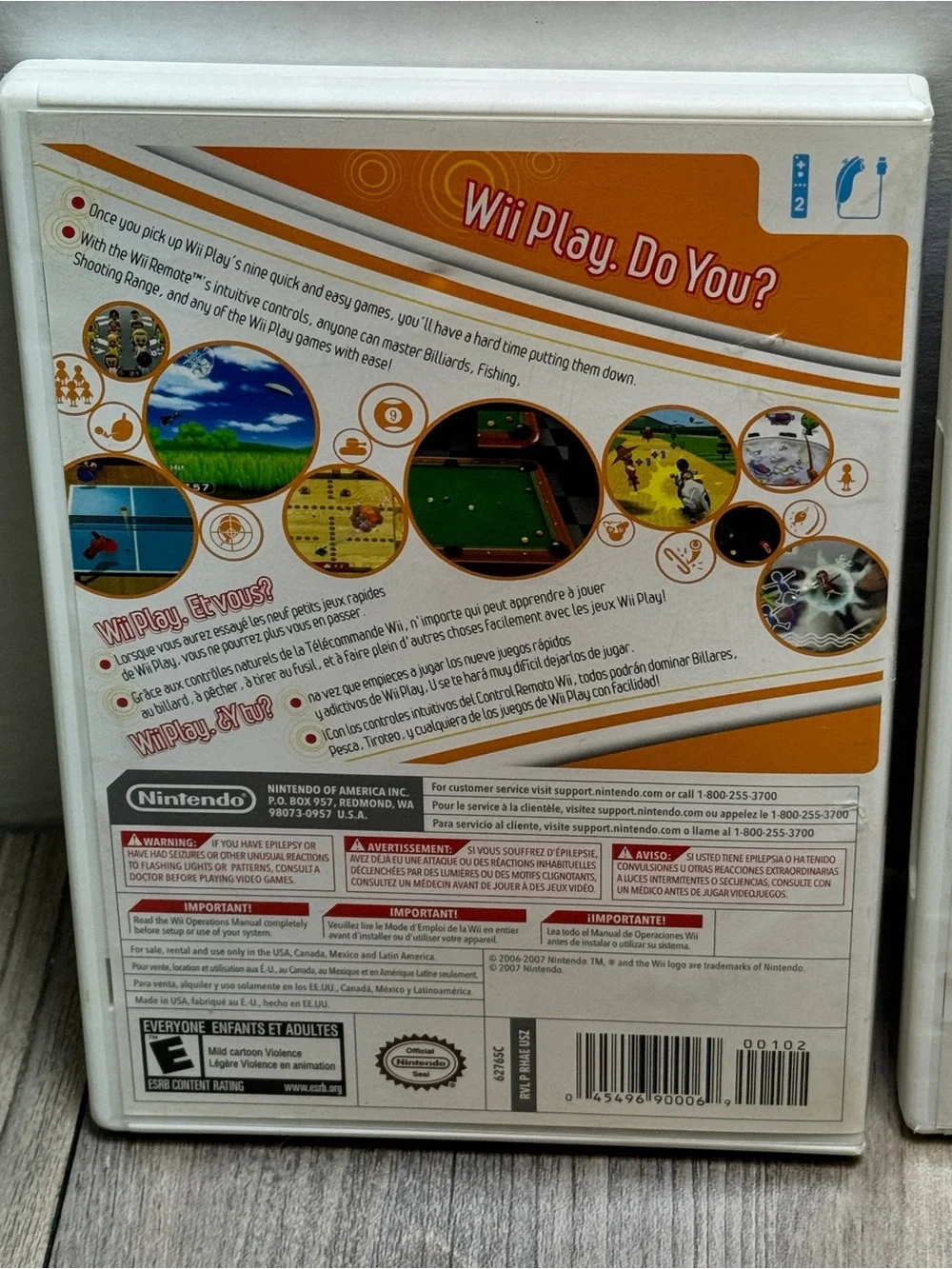 Nintendo lot wii