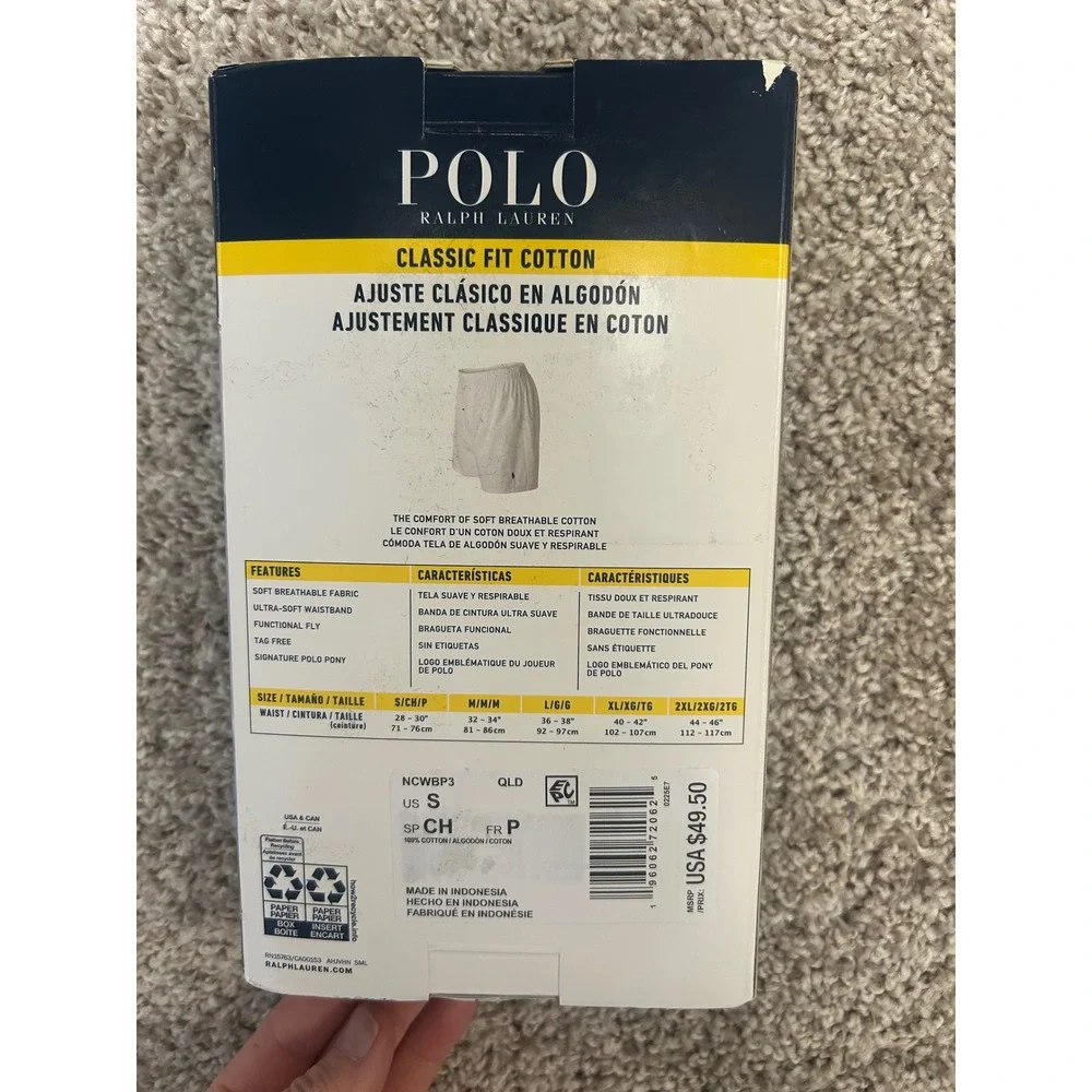 Polo Ralph Lauren them provided