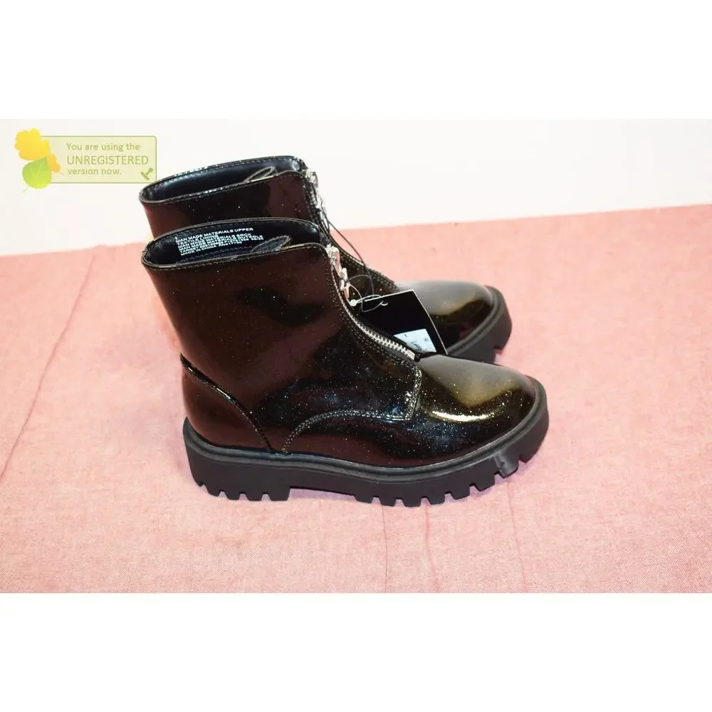 art class Kids' Myra Chelsea Boots Black Size 1