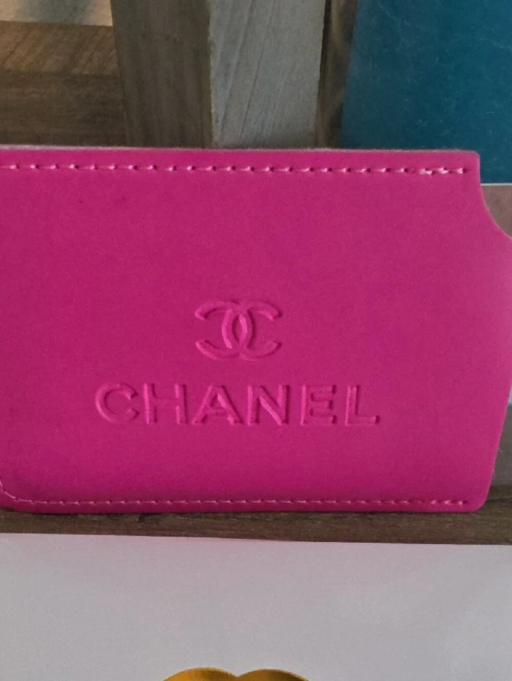 CHANEL card holder