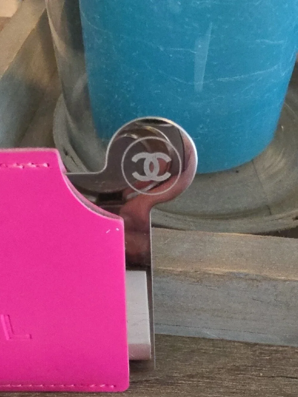 CHANEL card holder