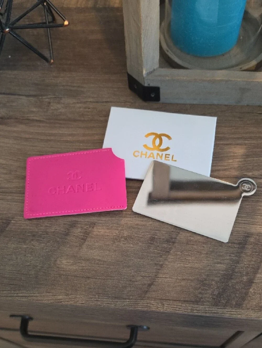 CHANEL card holder