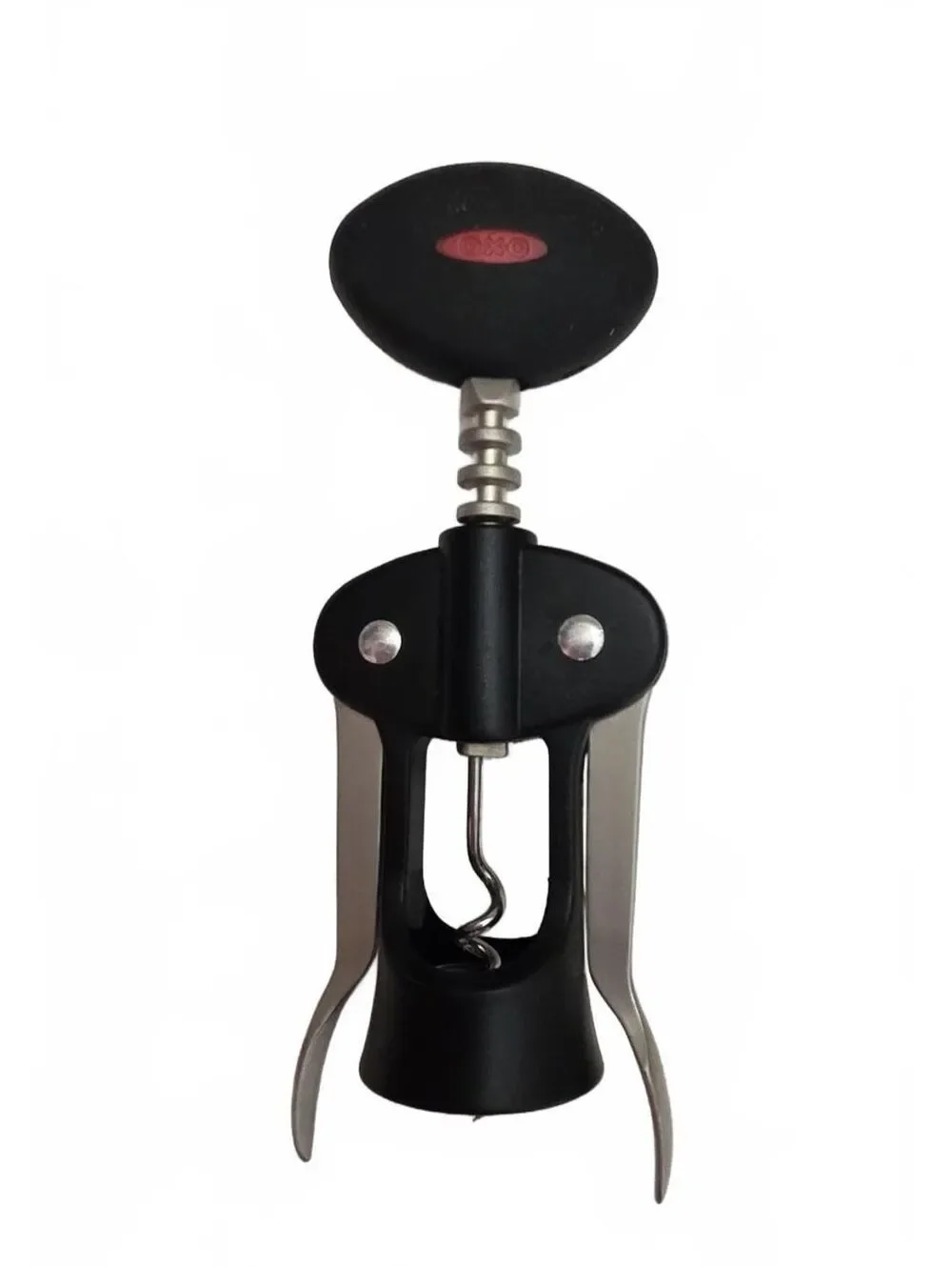 OXO SoftWorks Winged Corkscrew Wine Bottle Opener Tool Black