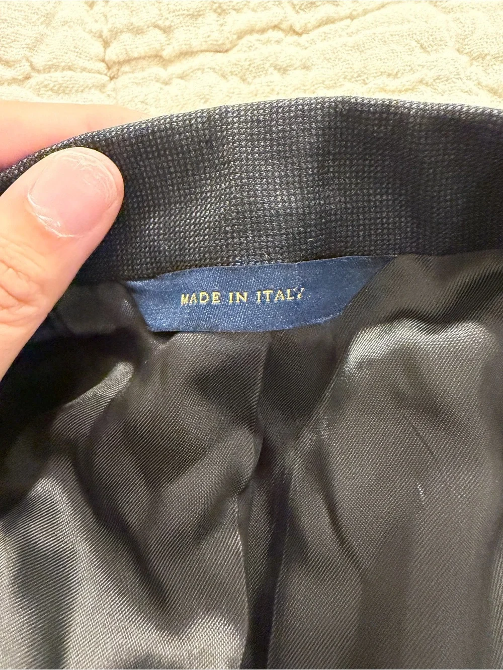 Brooks Brothers mint charcoal