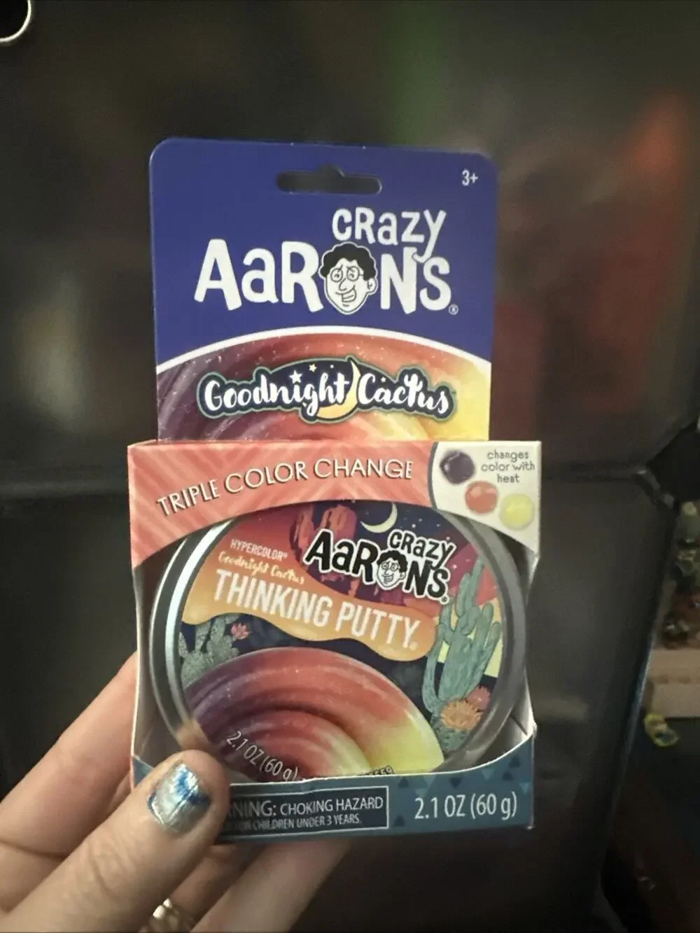 Aaron’s Crazy Thinking Putty Better Butter | Viral TikTok Trend Goodnight Cactus