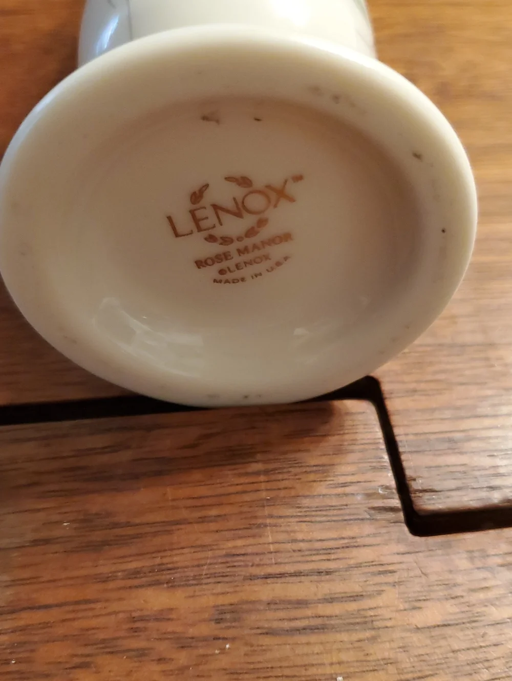 Lenox vintage rose