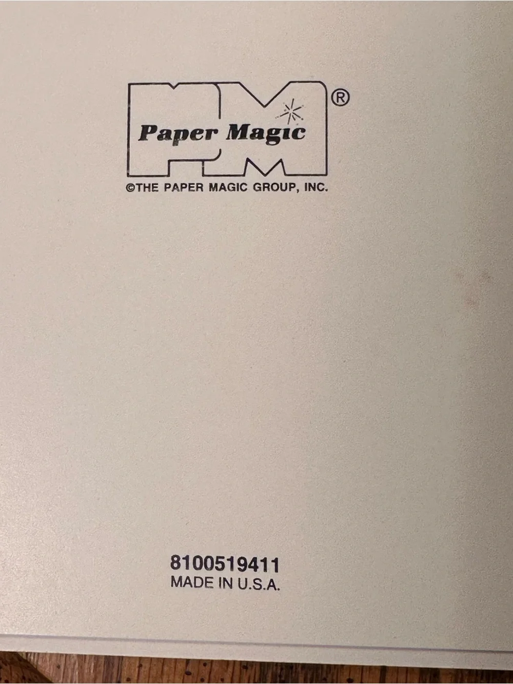 The Paper Magic Company 12 vintage