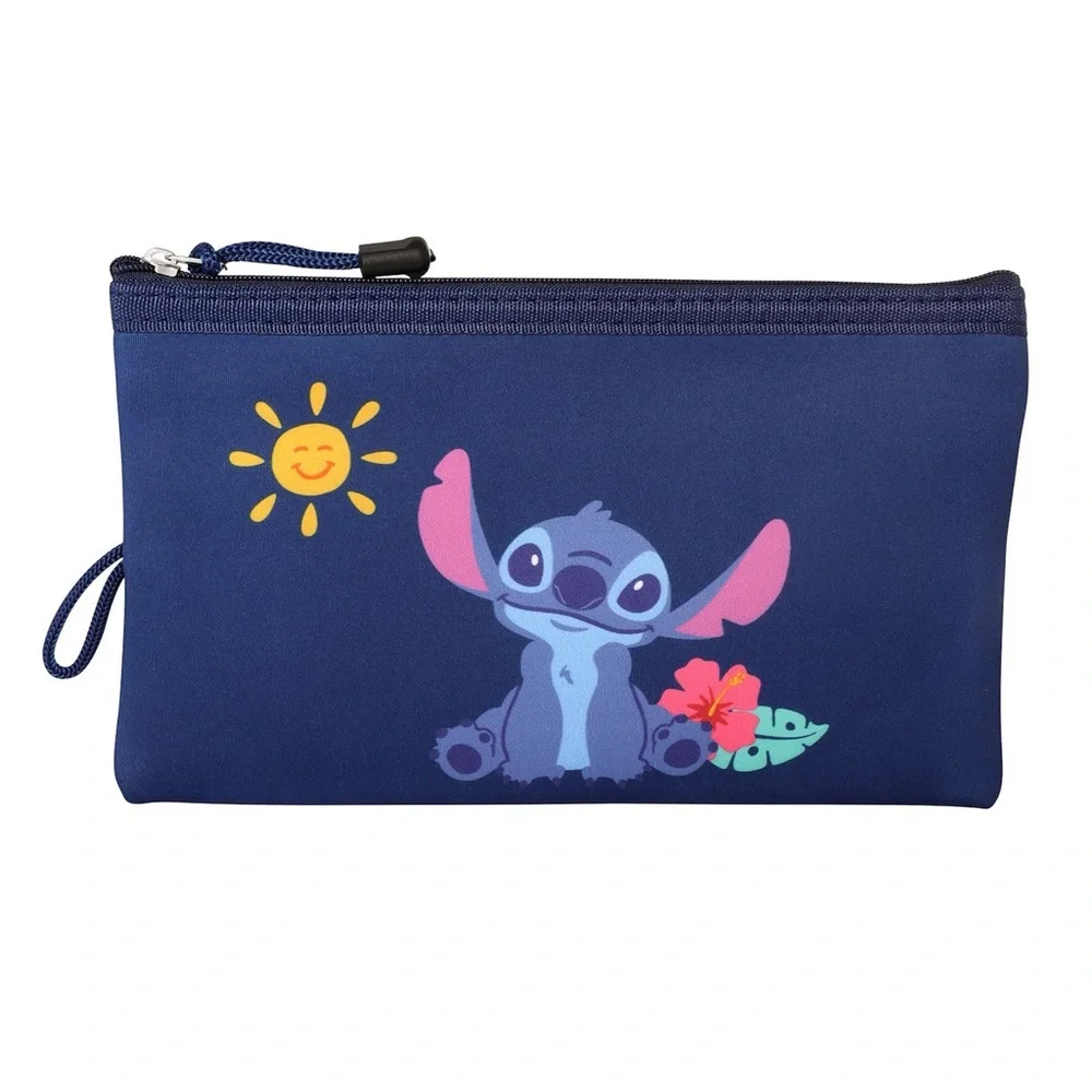 Disney's Stitch Hawaiian Print 3-pc. Travel Pouch Set*