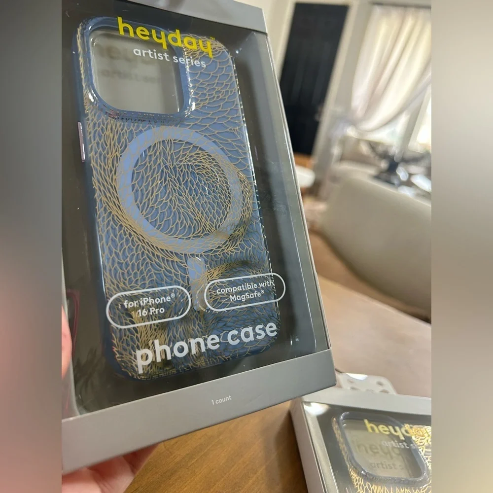 Target blue phone