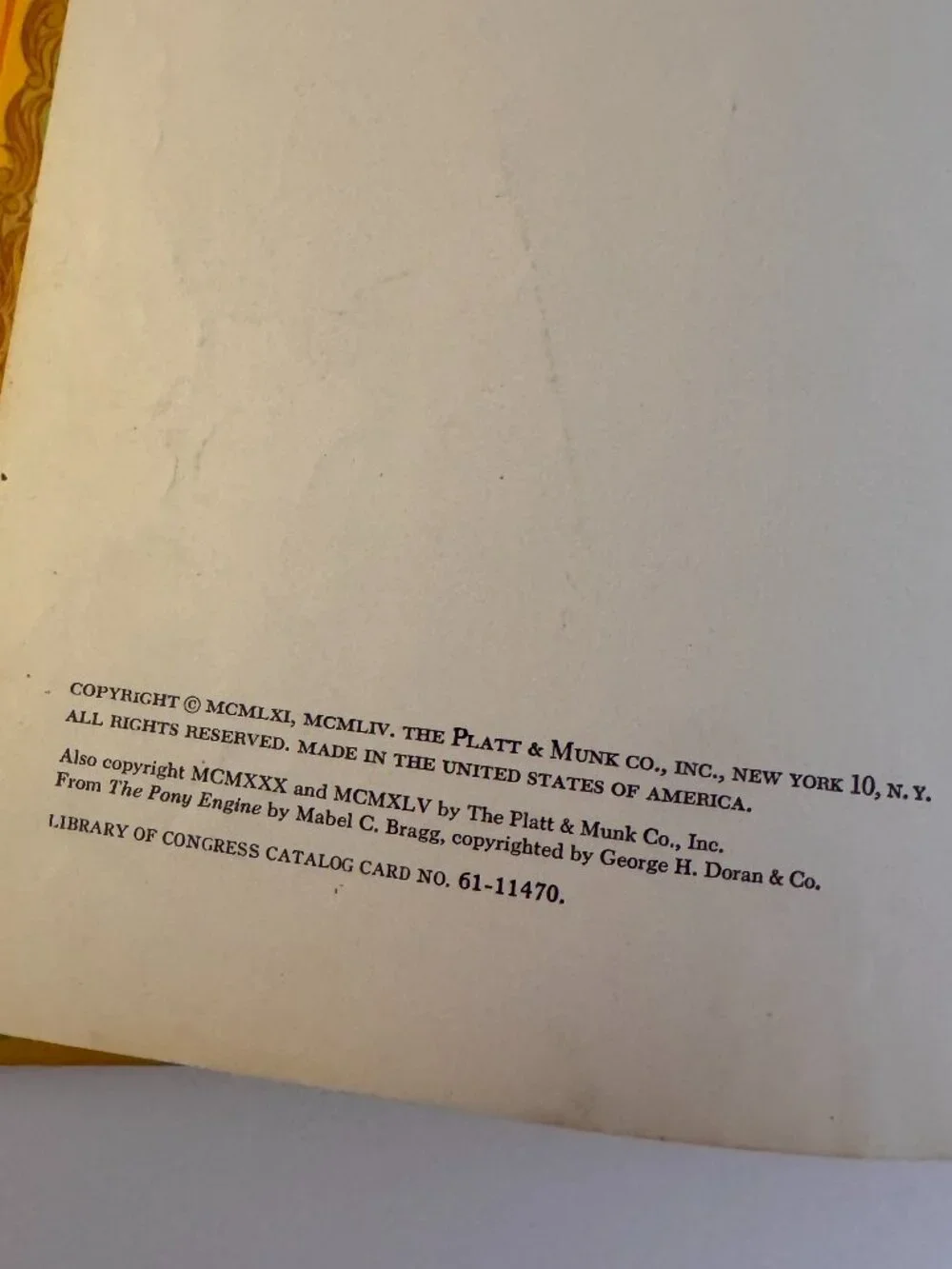 Platt & Munk Publishers, New York item details