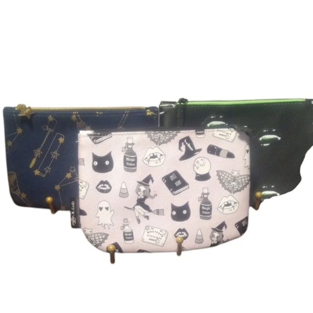 IPSY 3 cosmetic bags