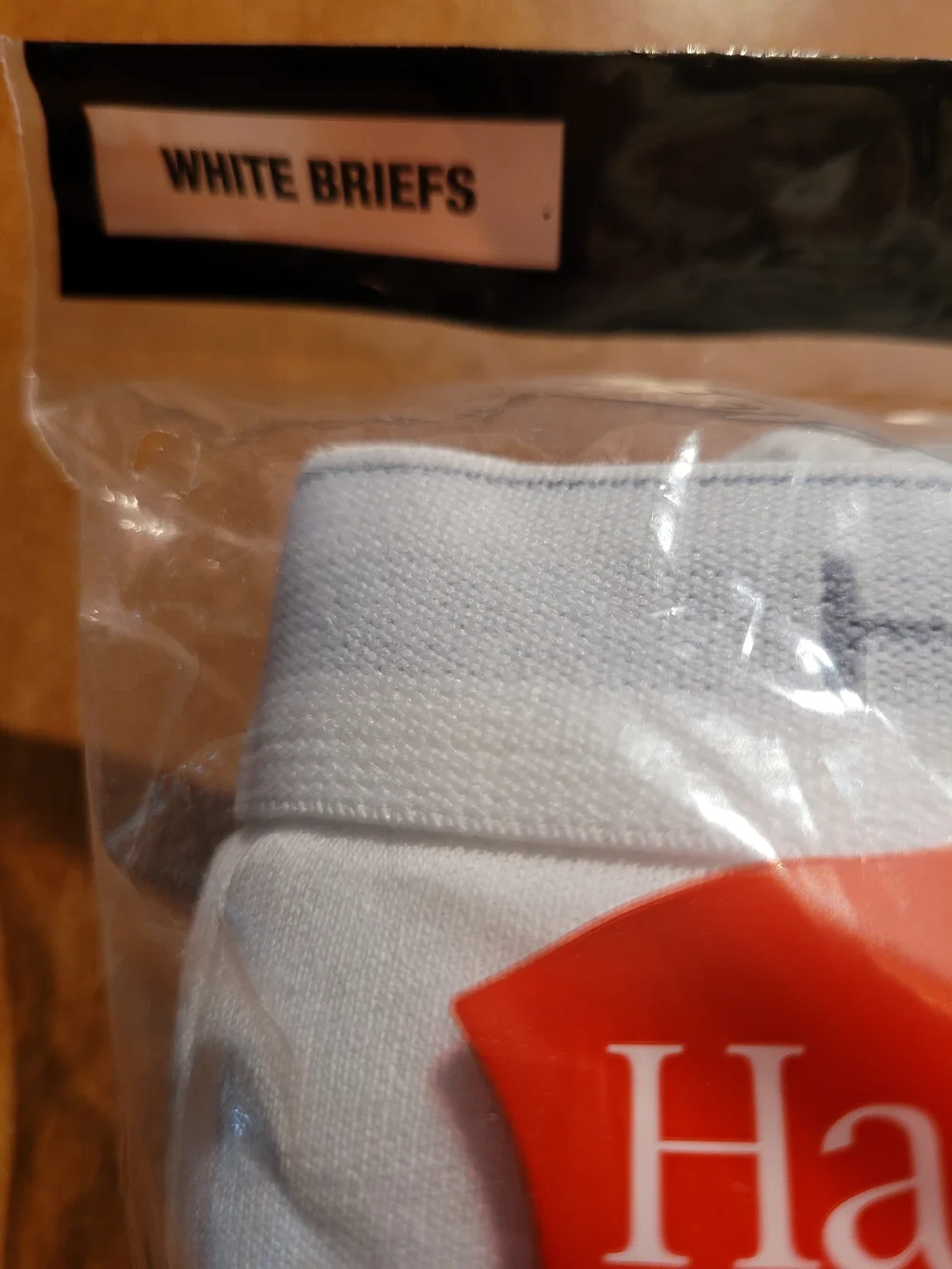 Hanes Men's White Tagless Briefs 7 Pairs Size 36-38 NWT