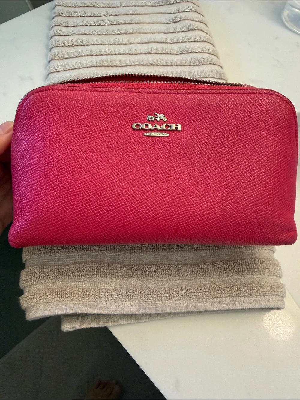 Coach Leather Pouch
