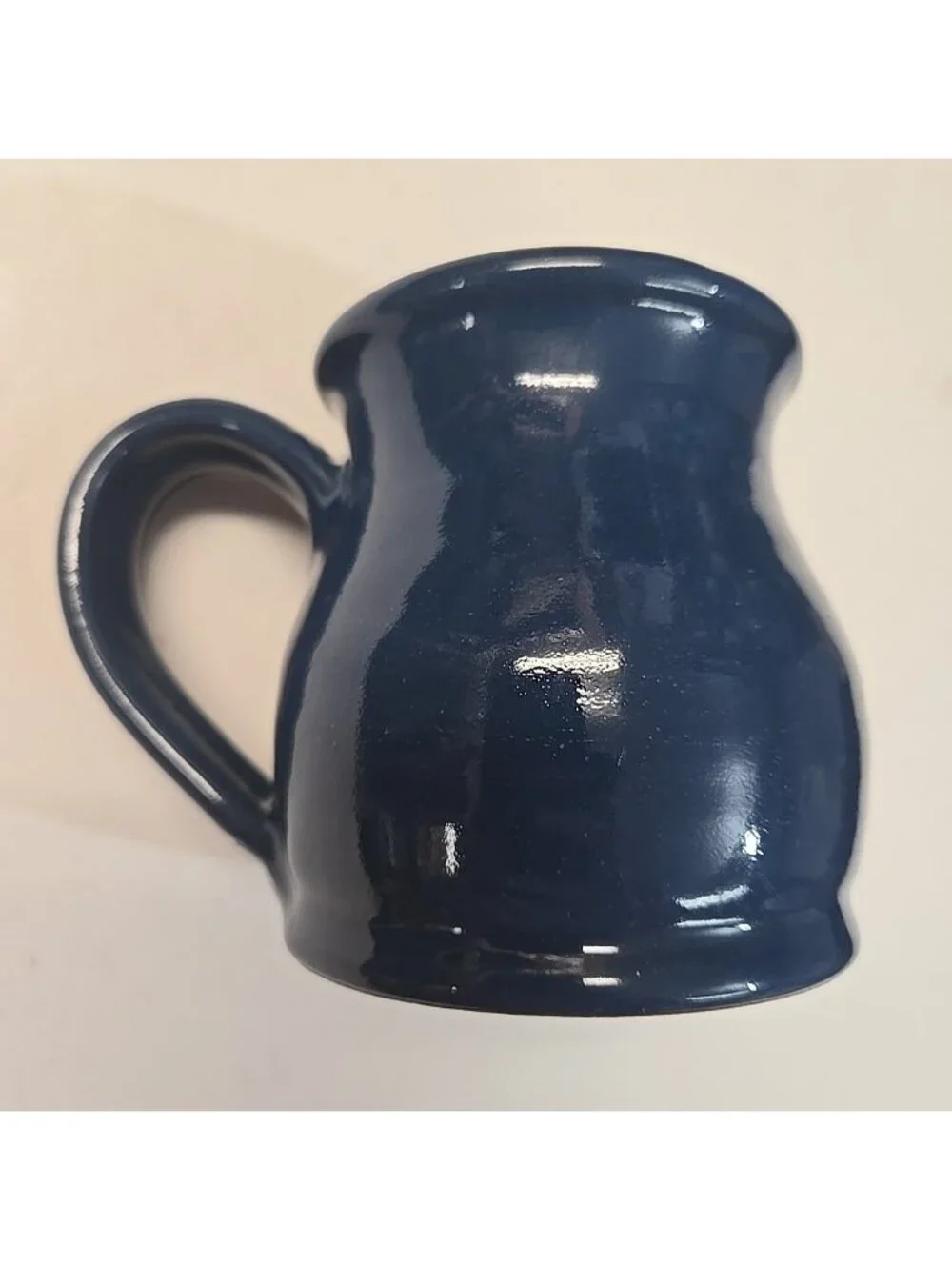 The Original Pancake House 2014 Deneen Pottery Blue Minnesota Pot Belly Mug