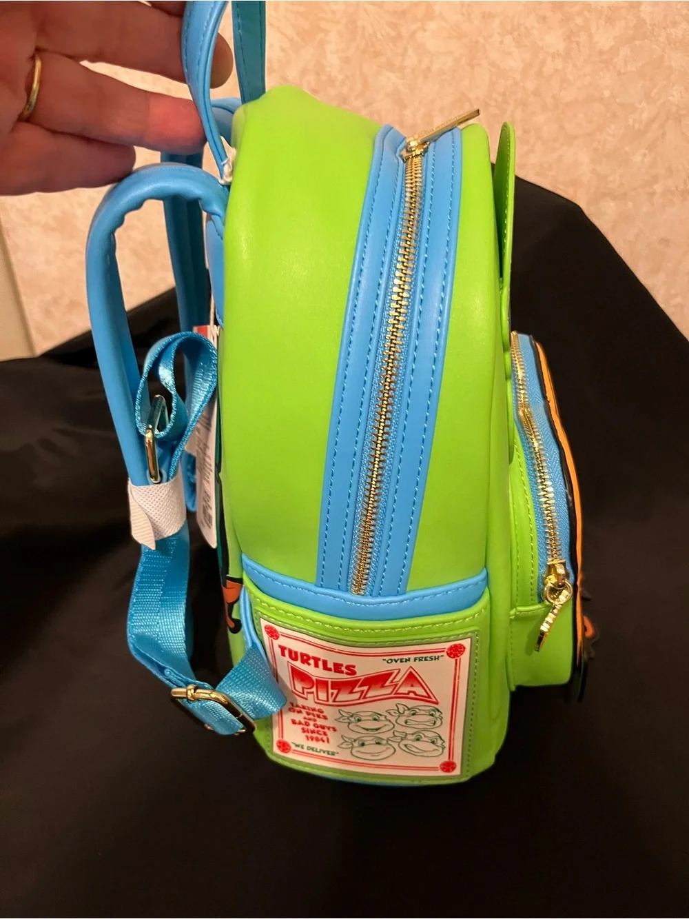 Disney Loungefly vibrant green