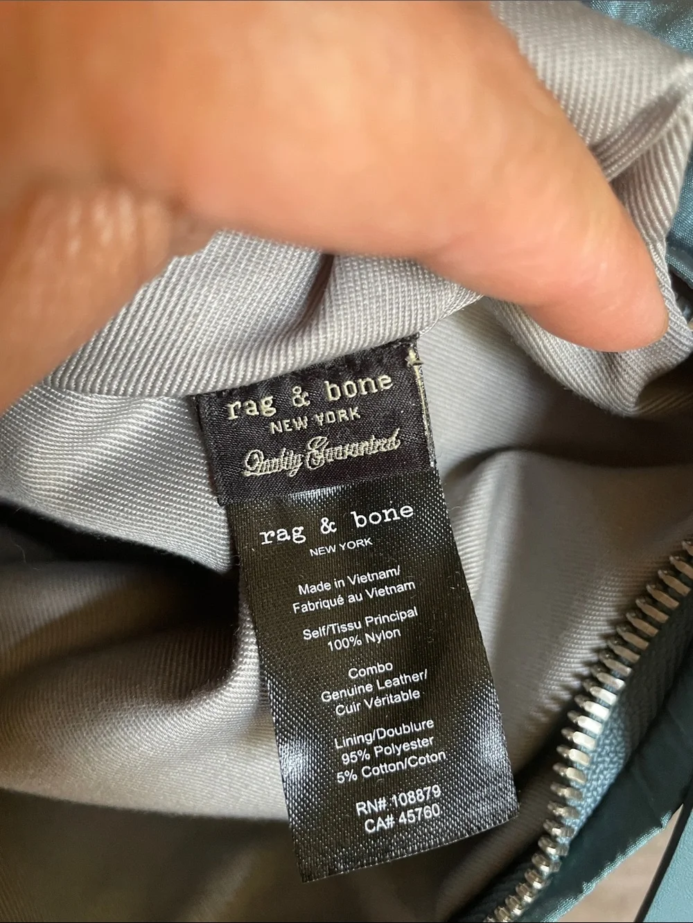 rag & bone lightweight teal