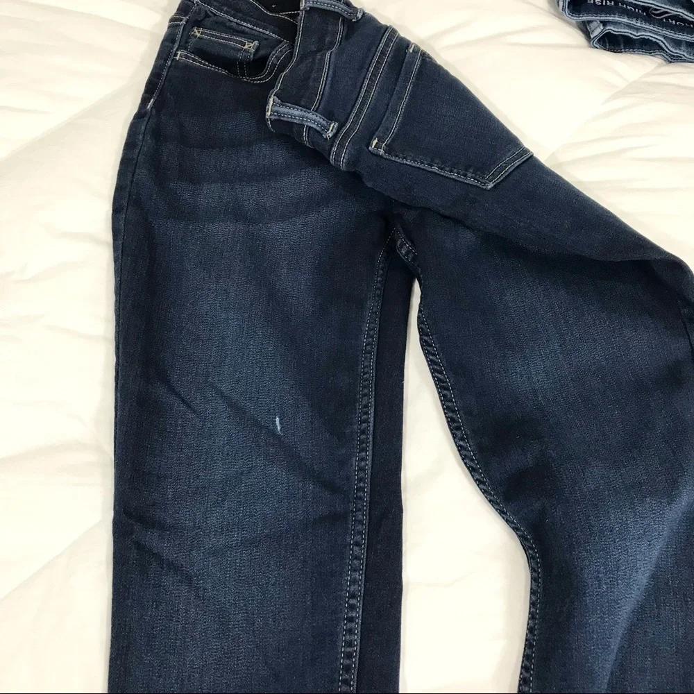 Justice Dark Blue Skinny Jeans Size 16