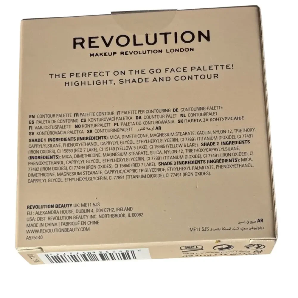 Revolution London Contour Powder Compact Fair Palette Highlight  Contour NEW