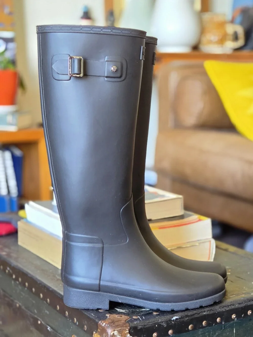 Hunter Classic Matte Black Tall Rain Boots