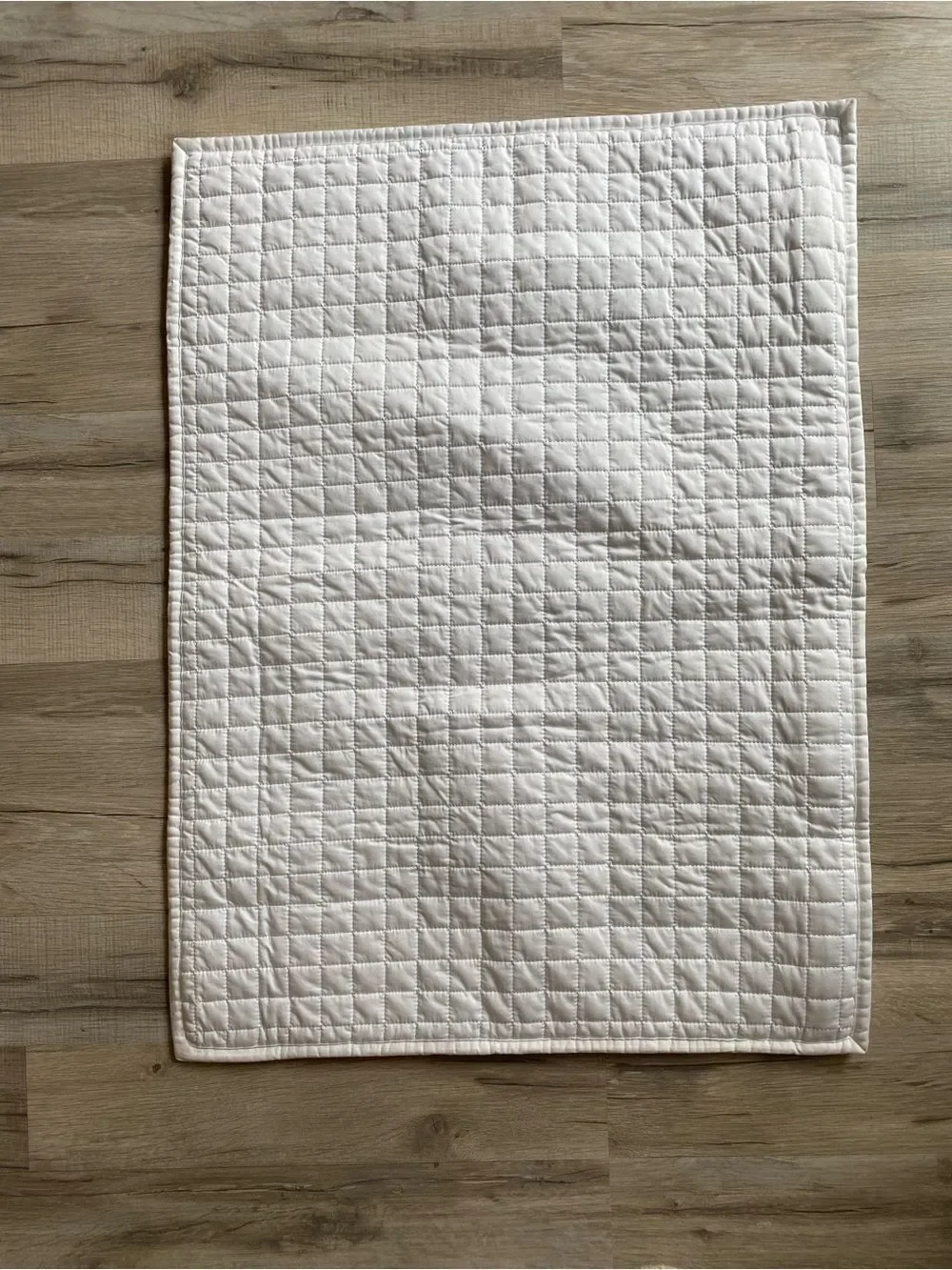 Hotel Collection Quilted White Pillow Sham