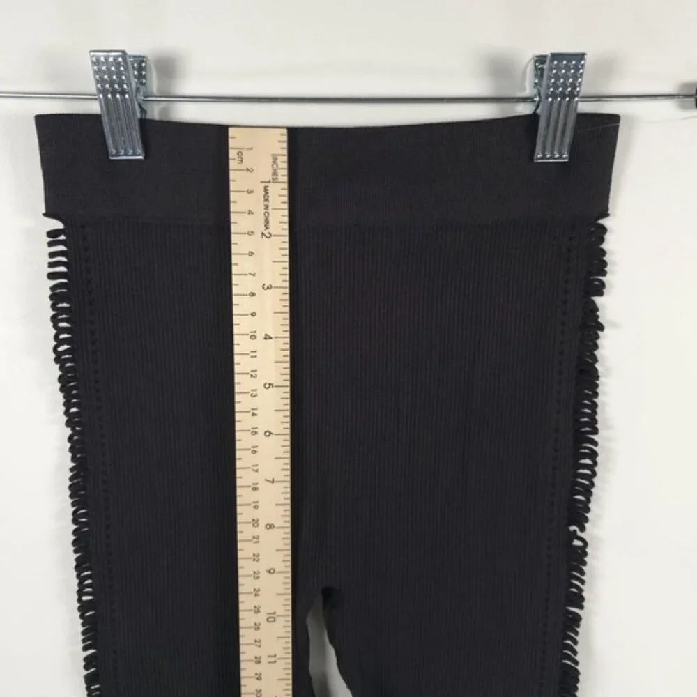 NWOT ZARA Seamless‎ Side Cutout Down Both Legs Leggings 7901/896 XS-S