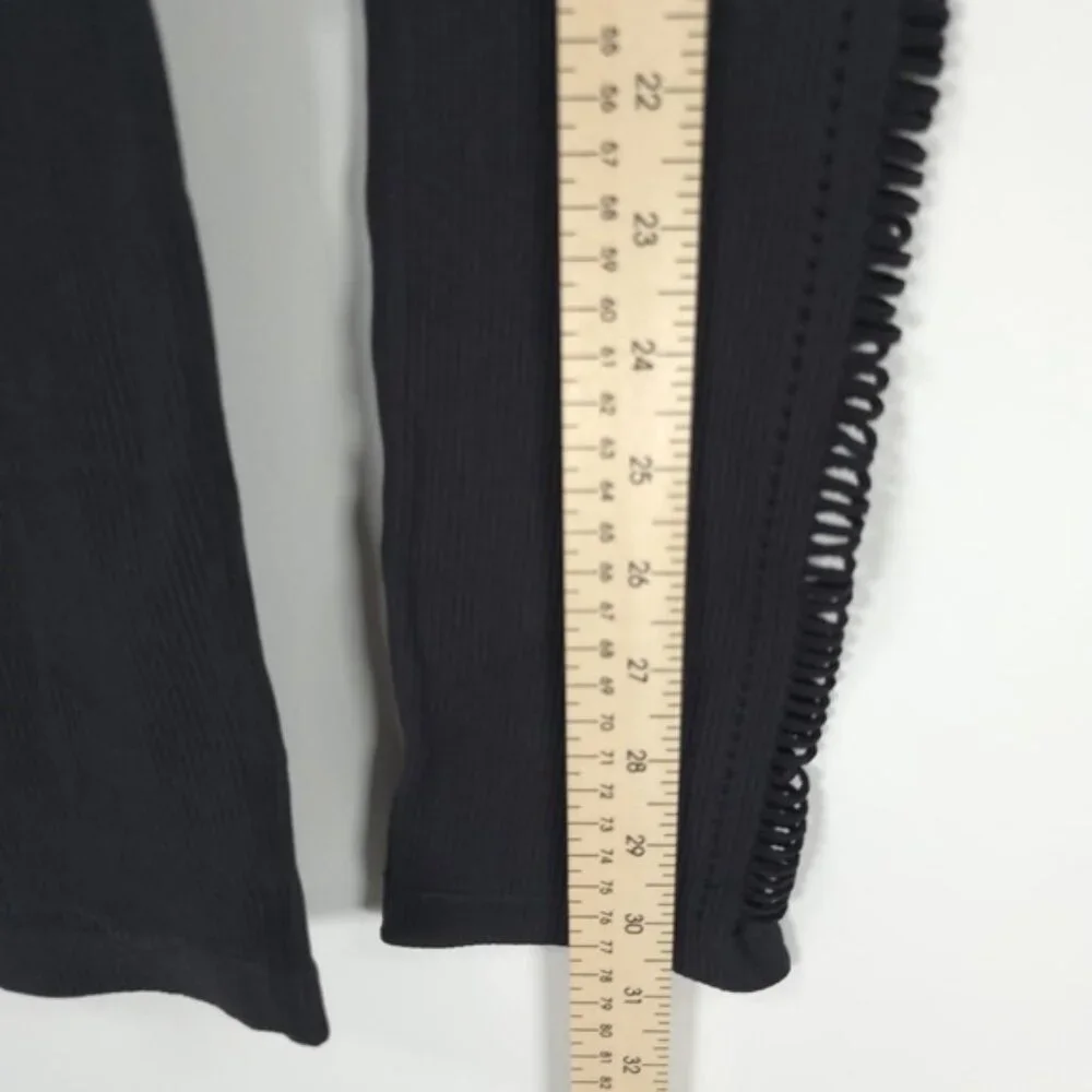 NWOT ZARA Seamless‎ Side Cutout Down Both Legs Leggings 7901/896 XS-S