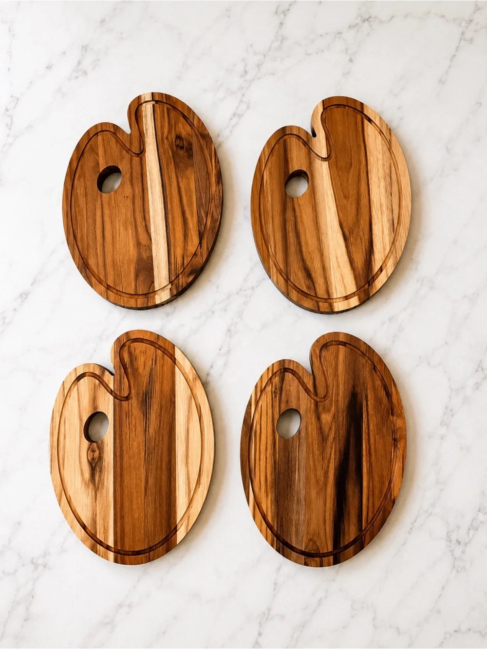 N/A oval wooden