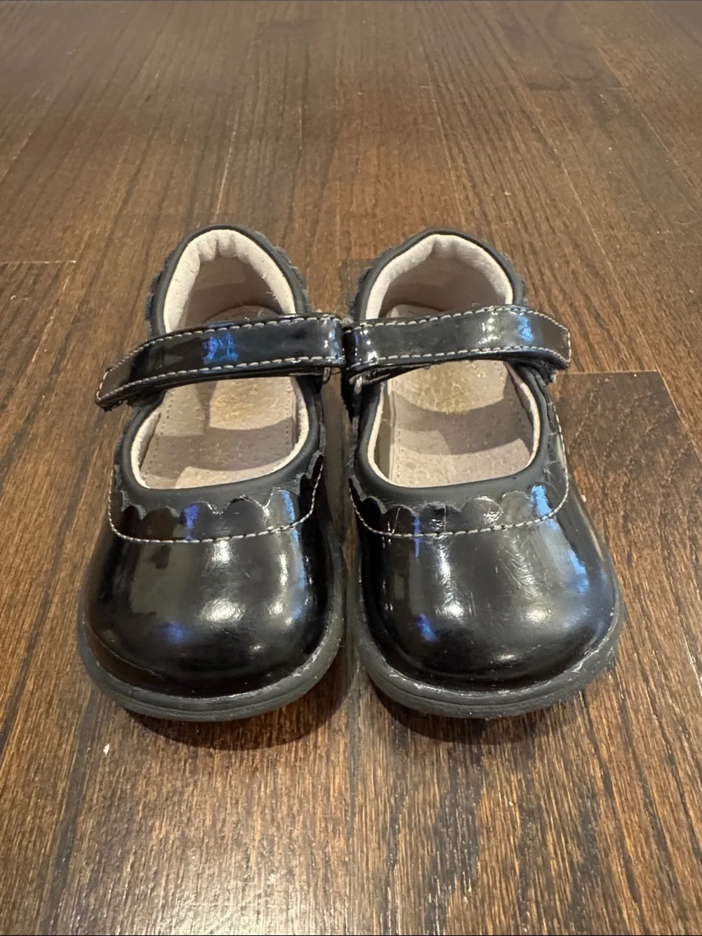 See Kai Run Jane II Black Patent Mary Jane Shoes Toddler Girl Size 6