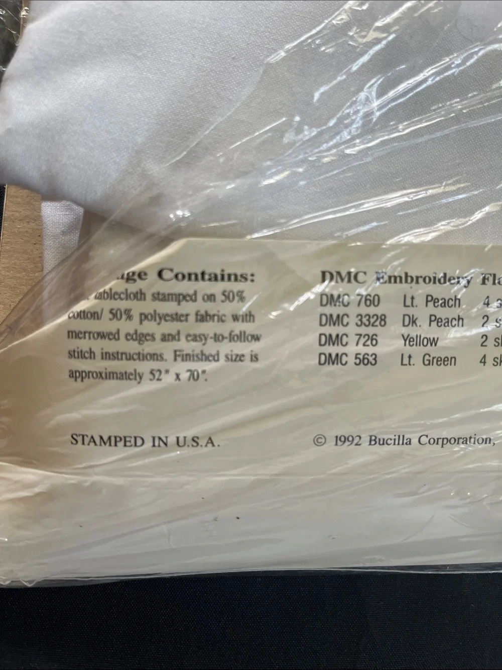 Bucilla package open
