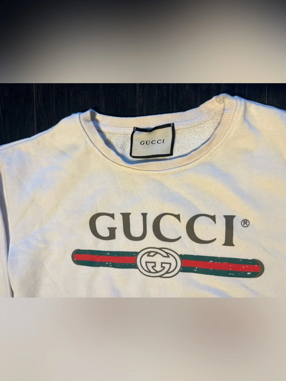 Gucci authentic crewneck