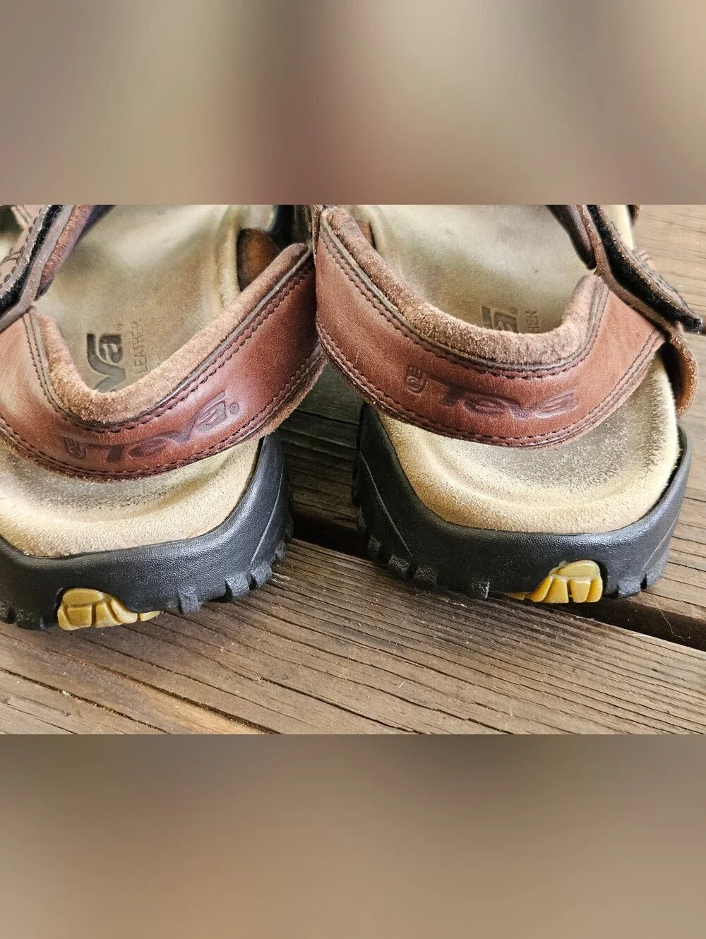 Teva durable leather