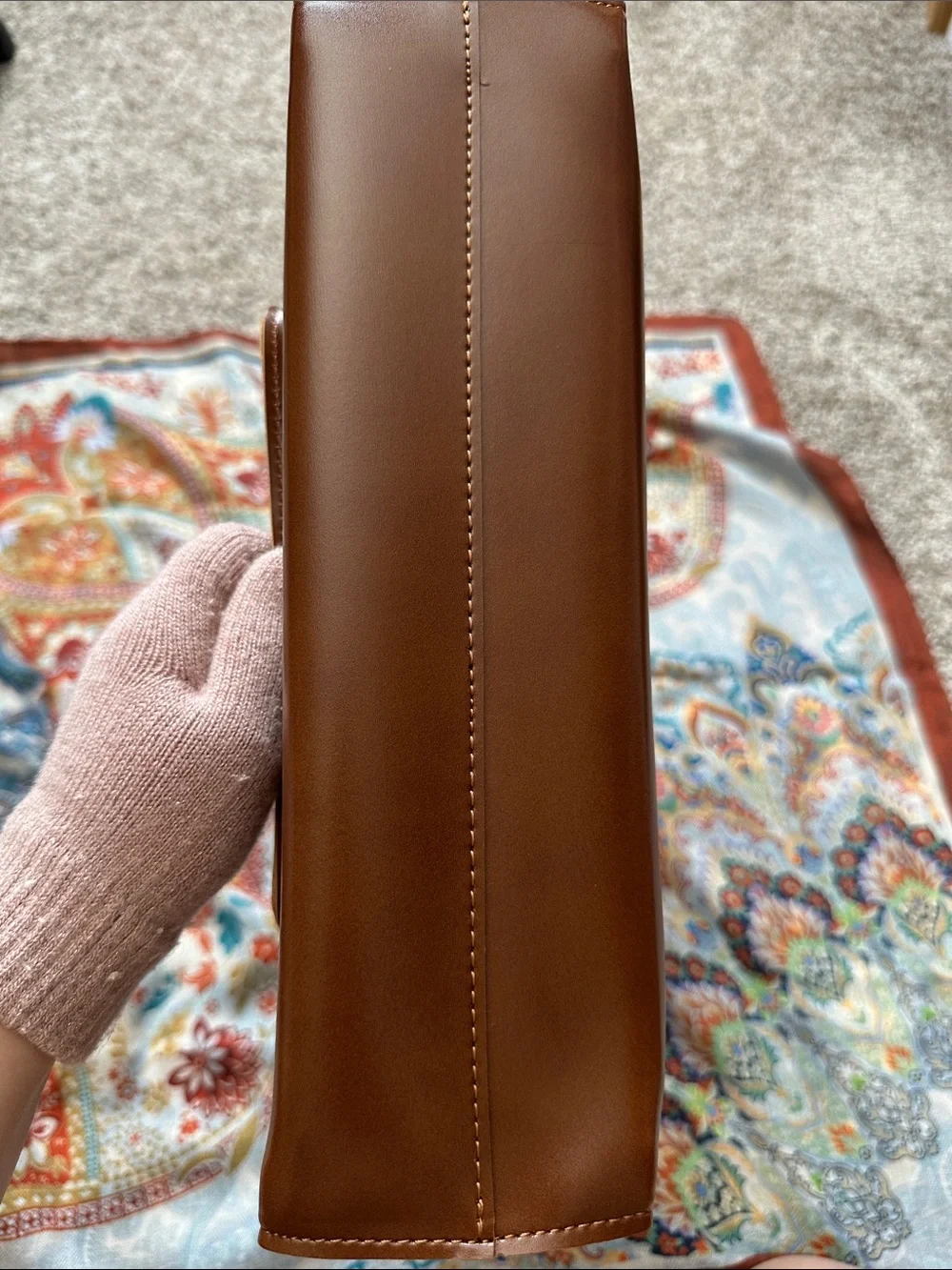 No brand structured brown
